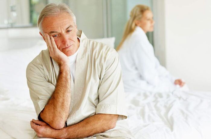 Potential men over 60 years of age are growing