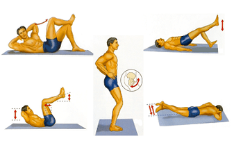 Physical exercises to increase efficiency