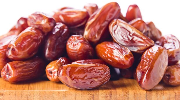 Dried dates for efficiency